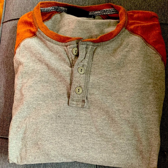 Kolby long sleeve mustard and grey - Picture 1 of 3